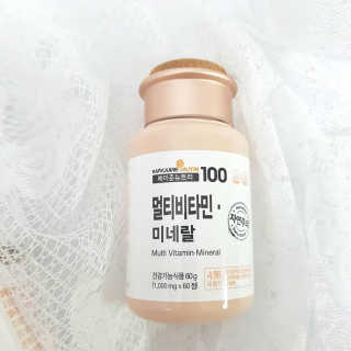 [메이준뉴트리] 멀티비타민and미네랄 1병, 1개월 분 — 4.67점을 준 리뷰어가 2018년 8월 올린 사용 사진