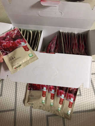 [하이헬스] 정말 진하고 맛있는 유기농 석류즙 30포 — 5점을 준 리뷰어가 2019년 11월 올린 사용 사진