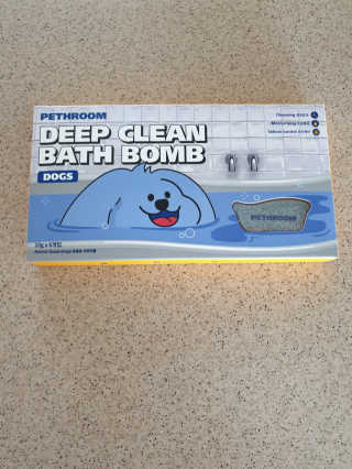 Pethroom 페스룸 PETHROOM DEEP CLEAN BATHBOMB 페스룸 딥클린 배쓰밤 — 5점을 준 리뷰어가 2020년 3월 올린 사용 사진