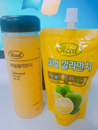 장수농가 리얼깔라만시 — 5점을 준 리뷰어가 2018년 6월 올린 사용 사진