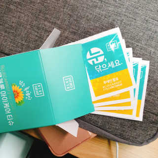 블루캐롯 닦는 루테인, 아이케어 티슈 20P — 5점을 준 리뷰어가 2019년 11월 올린 사용 사진