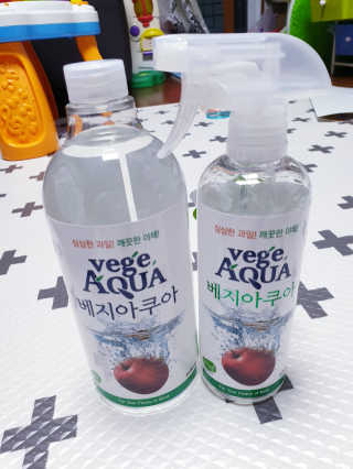 베지아쿠아 475ml + 리필 1000ml 1Set — 5점을 준 리뷰어가 2019년 9월 올린 사용 사진