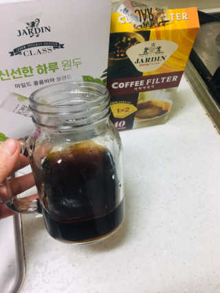 (주)쟈뎅 [쟈뎅] 클래스 신선한 하루 원두+여과지 SET — 5점을 준 리뷰어가 2019년 3월 올린 사용 사진