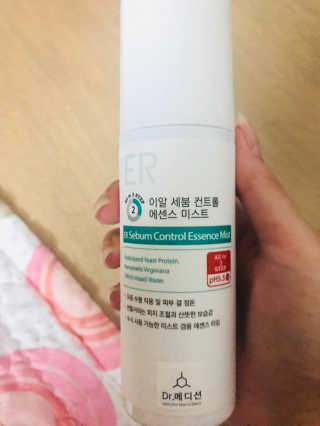 Dr.메디션 이알세붐컨트롤 에센스미스트 [피지조절] — 4.67점을 준 리뷰어가 2018년 8월 올린 사용 사진