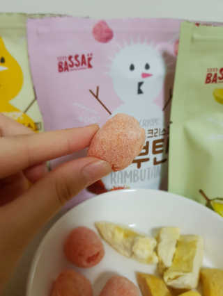 BASSAK 바삭 프리즈 크리스피 3종 — 4점을 준 리뷰어가 2020년 2월 올린 사용 사진