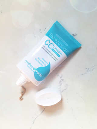 마더메이드 더 아쿠아라이트 CC크림 SPF50+ PA+++ — 5점을 준 리뷰어가 2019년 11월 올린 사용 사진