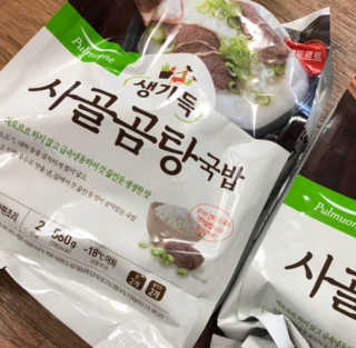 [풀무원] 사골곰탕국밥 황태해장국밥 — 3점을 준 리뷰어가 2018년 6월 올린 사용 사진