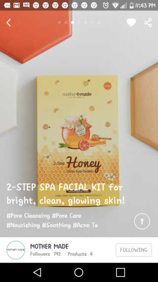 마더메이드 어머니 2 단계 헤니 CITRUS 스파 FACIALS 5PC — 3점을 준 리뷰어가 2019년 6월 올린 사용 사진