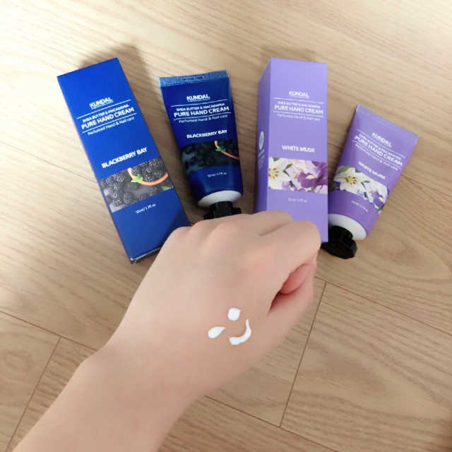 쿤달 퓨어 핸드크림 리뷰 사진