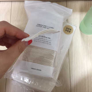 어반리브즈 프리미엄 화장솜 트라이얼 SET — 5점을 준 리뷰어가 2019년 8월 올린 사용 사진