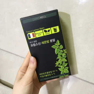 로하스웰 프랑스산 레몬밤 분말 — 2.83점을 준 리뷰어가 2018년 6월 올린 사용 사진