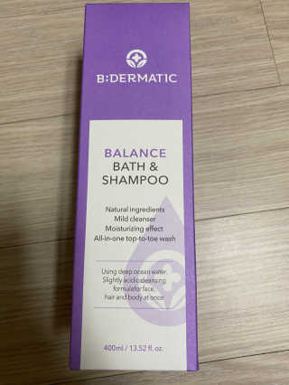비더마틱 밸런스 바쓰 앤 샴푸 — 4.5점을 준 리뷰어가 2020년 3월 올린 사용 사진