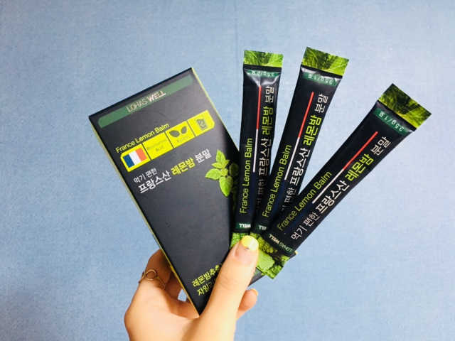 로하스웰 프랑스산 레몬밤 분말 리뷰 사진