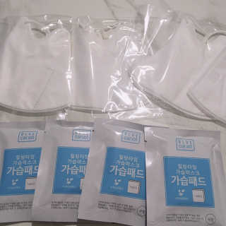[블루캐롯] 힐링타임 가습마스크 1박스 — 4점을 준 리뷰어가 2019년 7월 올린 사용 사진