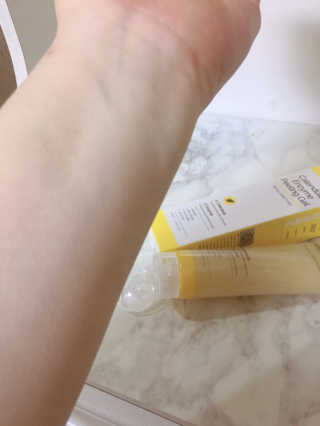 타임인네이처 [더메디닥터] 카렌듈라 엔자임 필링젤 — 4점을 준 리뷰어가 2019년 2월 올린 사용 사진