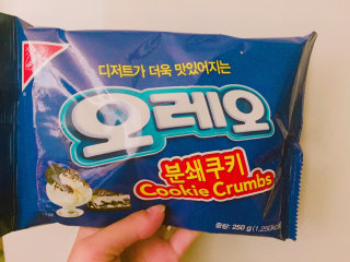 오레오 분쇄쿠키 — 4점을 준 리뷰어가 2016년 8월 올린 사용 사진