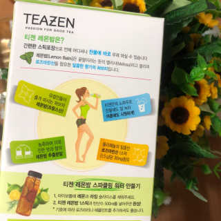 티젠 레몬밤 + 마이보틀 — 5점을 준 리뷰어가 2018년 7월 올린 사용 사진