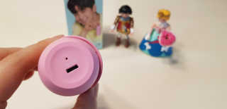 유닉스 USB 충전식 헤어롤 슈가핀 38mm — 5점을 준 리뷰어가 2020년 3월 올린 사용 사진