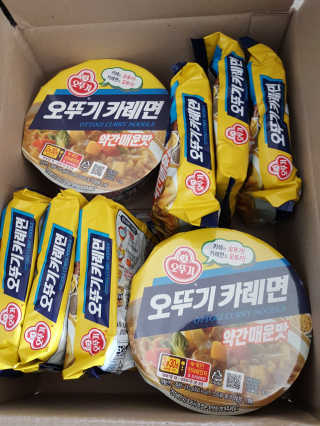 오뚜기카레면 2차 모집 — 5점을 준 리뷰어가 2019년 2월 올린 사용 사진