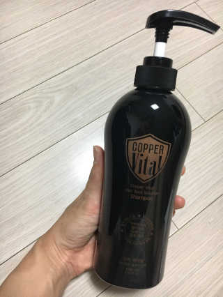 코퍼바이탈 헤어루트 솔루션 샴푸 500ml — 5점을 준 리뷰어가 2018년 9월 올린 사용 사진