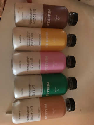인테이크 밀스 3.0 Trial Kit(보틀형 5종) — 4점을 준 리뷰어가 2017년 4월 올린 사용 사진