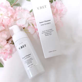 V.RET 브이렛 여성청결제 — 5점을 준 리뷰어가 2018년 7월 올린 사용 사진