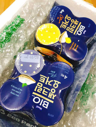 [매일 바이오] 생크림요거트 플레인 12개 + 유자 12개 — 5점을 준 리뷰어가 2019년 6월 올린 사용 사진