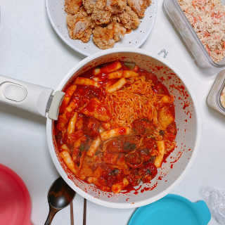 화곡미담 옛날 떡볶이 — 5점을 준 리뷰어가 2020년 2월 올린 사용 사진