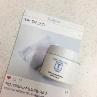 SN 에스엔 티크림 — 3점을 준 리뷰어가 2017년 12월 올린 사용 사진