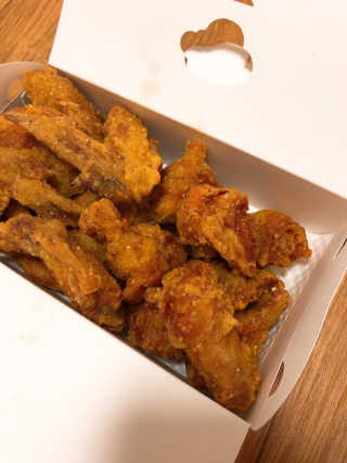 [치킨마루]-  빠사칸윙봉현미 + 콜라 500ml — 5점을 준 리뷰어가 2019년 7월 올린 사용 사진