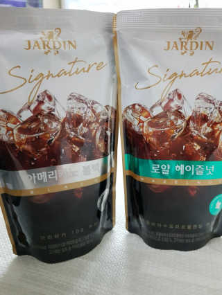 (주)쟈뎅 쟈뎅 시그니처 블랙, 헤이즐넛 230ml — 5점을 준 리뷰어가 2018년 6월 올린 사용 사진