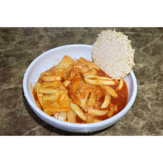 두번째 국떡 국가대표 떡볶이 1팩 + 영미칩 2봉 증정 — 5점을 준 리뷰어가 2019년 2월 올린 사용 사진