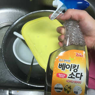 [제타매직클리너] 베이킹소다 세트 — 4.5점을 준 리뷰어가 2018년 9월 올린 사용 사진
