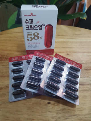 메이준뉴트리 슈퍼 크릴 오일58 1000mg x 30캡슐 — 5점을 준 리뷰어가 2020년 2월 올린 사용 사진