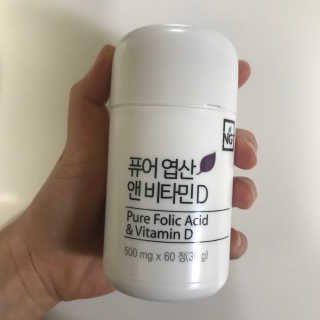 네츄럴굿띵스 퓨어 락토 철분 60일분 — 4.67점을 준 리뷰어가 2018년 2월 올린 사용 사진