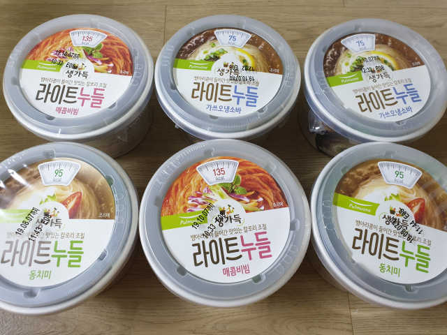 풀무원 라이트누들 리뷰 사진