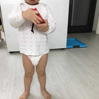 보솜이 액션핏 팬티형 — 5점을 준 리뷰어가 2019년 3월 올린 사용 사진