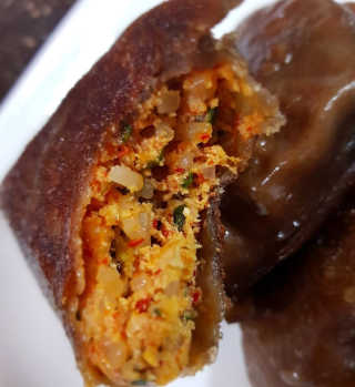 유천냉면 유천 비빔냉면 2인분+메밀지짐만두 280g — 5점을 준 리뷰어가 2018년 6월 올린 사용 사진