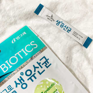 [빙그레] 에버그로 생유산균 1봉（10포입）+펫밀크2팩 — 3점을 준 리뷰어가 2019년 3월 올린 사용 사진