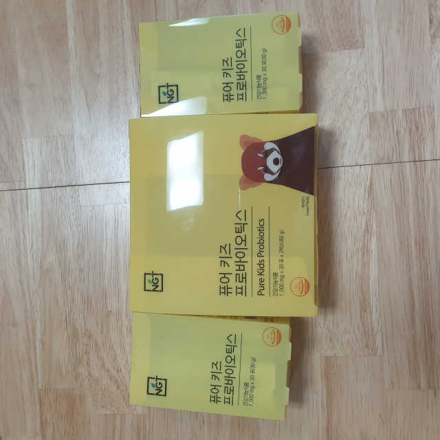 퓨어 키즈 프로바이오틱스 60포 리뷰 사진