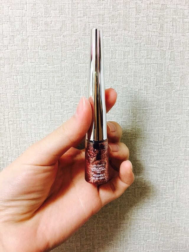 홀리몰리 글리터라이너 리뷰 사진