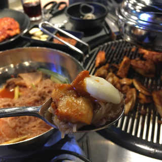 [서울숯불닭갈비] 닭갈비 세트메뉴 — 5점을 준 리뷰어가 2018년 8월 올린 사용 사진