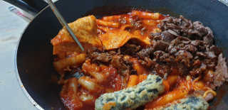 화곡미담 옛날 떡볶이 — 5점을 준 리뷰어가 2020년 1월 올린 사용 사진