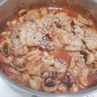 맵꾸미 쭈꾸미볶음 450g — 5점을 준 리뷰어가 2019년 8월 올린 사용 사진