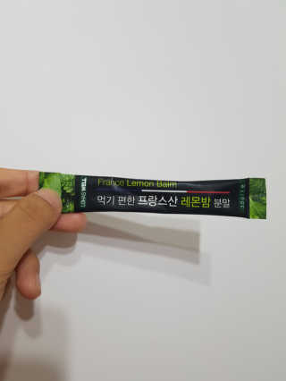 로하스웰 프랑스산 레몬밤 분말 — 4점을 준 리뷰어가 2018년 6월 올린 사용 사진