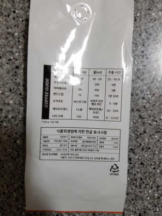브라운백 커피 브라운백커피 스페셜티 브라질 RFN — 4점을 준 리뷰어가 2018년 7월 올린 사용 사진