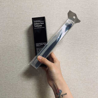 the naked object 디블랙팩치약 디블랙칫솔 세트 — 5점을 준 리뷰어가 2020년 2월 올린 사용 사진