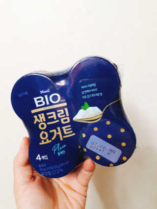 [매일 바이오] 생크림요거트 플레인 12개 + 유자 12개 — 5점을 준 리뷰어가 2019년 6월 올린 사용 사진