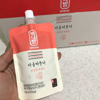 자연원 복다방 2종 100ml 10포씩 — 3점을 준 리뷰어가 2018년 12월 올린 사용 사진