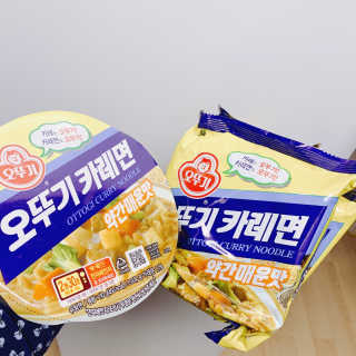 오뚜기카레면 2차 모집 — 4점을 준 리뷰어가 2019년 2월 올린 사용 사진